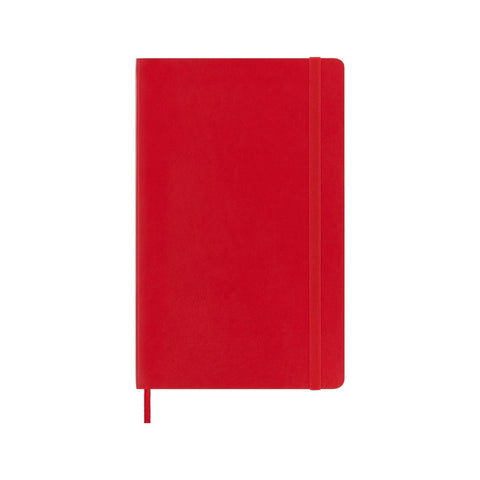 TACCUINO LG COP. MORBIDA RIGHE RED MOLESKINE