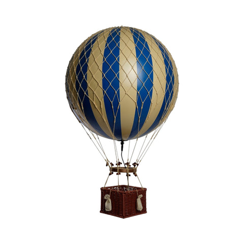 MONGOLFIERA JULES VERNE LED 42X42X70 CM BLUE AP168ID AUTHENTIC MODELS