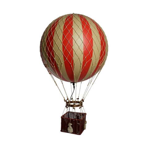 MONGOLFIERA JULES VERNE LED 42X42X70 CM TRUE RED AP168IR AUTHENTIC MODELS