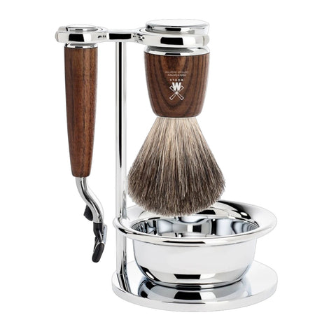 RASOIO SET 4 PZ RYTMO MACH3+BAC. M.L. S 81 H 220 SM3 MUHLE