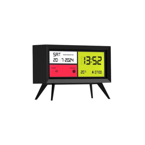 SVEGLIA SPECTRONOMA LCD CLOCK ART. LCD/SPECT1 BLACK NEWGATE