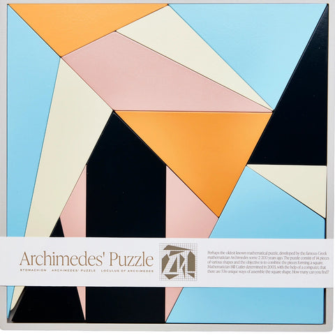 WOOD PUZZLE ARCHIMEDES ART. PW00565 PRINTWORKS