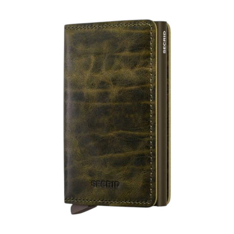 PORTAFOGLIO SLIMWALLET DUTCH MARTIN CEDAR SDM-CEDAR GREEN SECRID