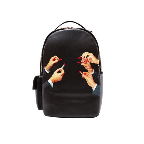 ZAINO TOILETPAPER LIPSTICK BLACK ART 02350 SELETTI