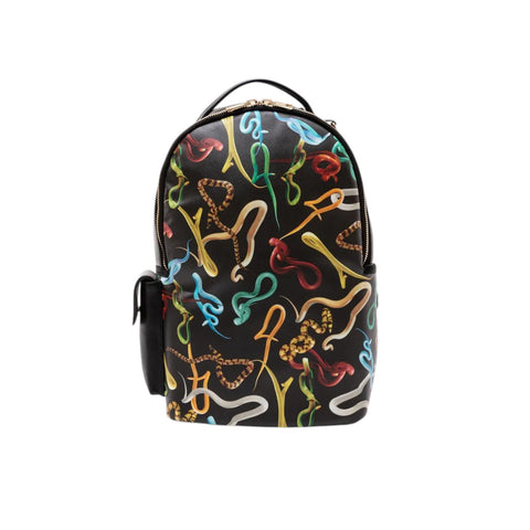 ZAINO IN SIMILPELLE TOILETPAPER  CM 33X18,5 SNAKE SELETTI