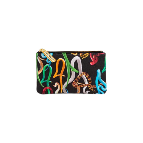 ASTUCCIO IN PU STAMPATO TOILETPAPER CM.15,5X9,5 SNAKES ART. 02512 SELETTI
