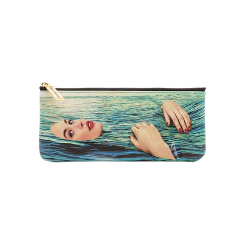 ASTUCCIO IN PU TOILETPAPER  21X9 SEA GIRL ART 02526 SELETTI