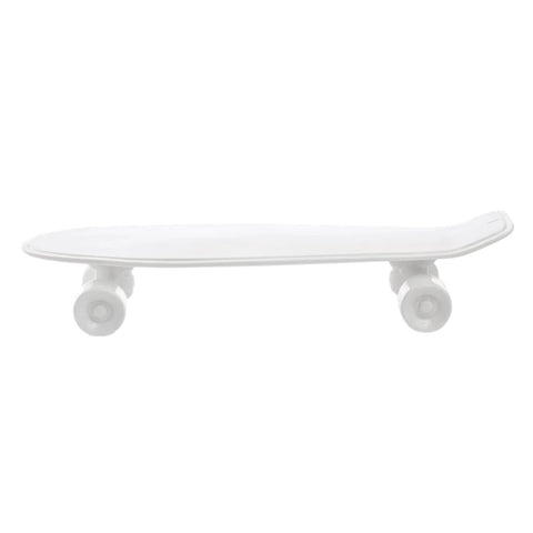VASSOIO PORCELLANA SKATEBOARD BIANCO ART.10068 SELETTI