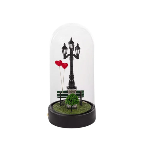 RESIN TABLE LAMP MY LITTLE VALENTINE DIA. 11.2 H.22.8 SELECT