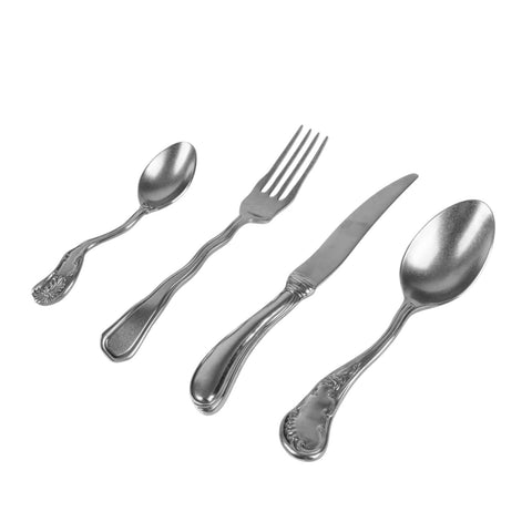 SET 4 POSATE SELETTI CLASSIC ON ACID (CUCCHIAIO+FORCH.+COLTELLO+CUCCHIAINO) 1096