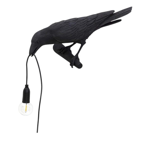 LAMPADA BIRD ART 14735 BLACK SELETTI