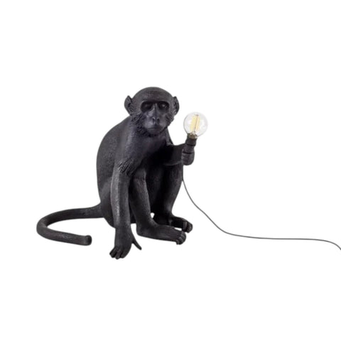 LAMPADA IN RESINA MONKEY LAMP OUTDOOR  Cm.34X30 H.32 - SEDUTA SELETTI