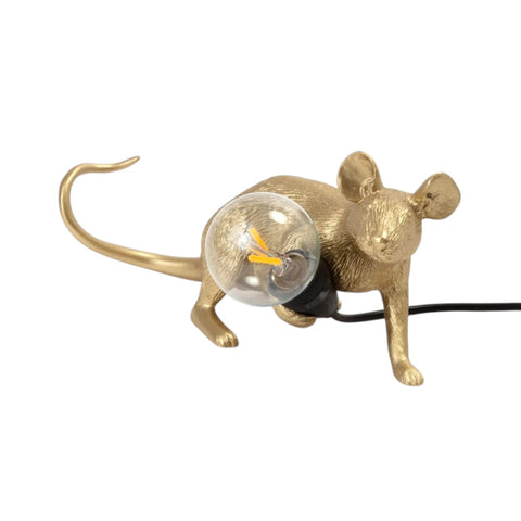 LAMPADA MOUSE GOLD ART 15232 SELETTI