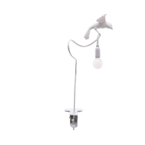 LAMPADA USB IN RESINA CON MORSETTO SPARROW CUISING SELETTI