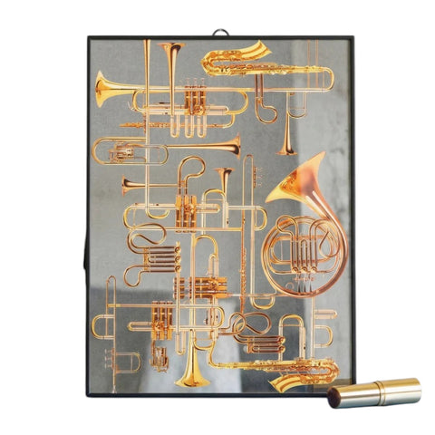 SPECCHIO TOILETPAPER CM30X40 TRUMPET ART. 17126 SELETTI