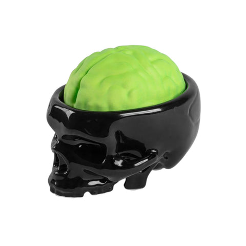PORTA SAPONETTA PORCELLANA BRAINWASH NERO 13500H SELETTI