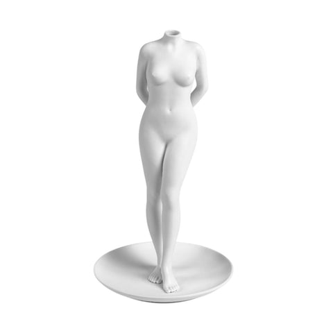 VASO PORCELLANA LA TIMIDA CM 16X16 H 26 ART. 10088 SELETTI