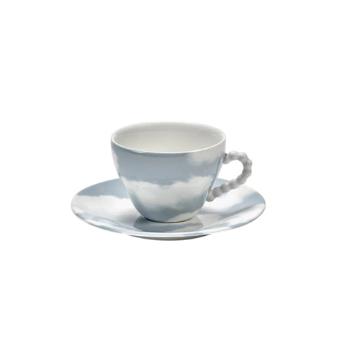 TAZZINE SET 2 CUP + SAUCER LIGHT B0126100-602 BLUE SERAX