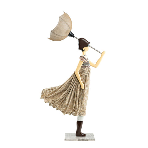 LAMPADA LITTLE GIRL YESOL SKITSO PARALUME NOCCIOLA