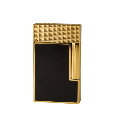 ACCENDINO LIGNE 2 MAT BLACK-GOLD C16601N S.T. DUPONT