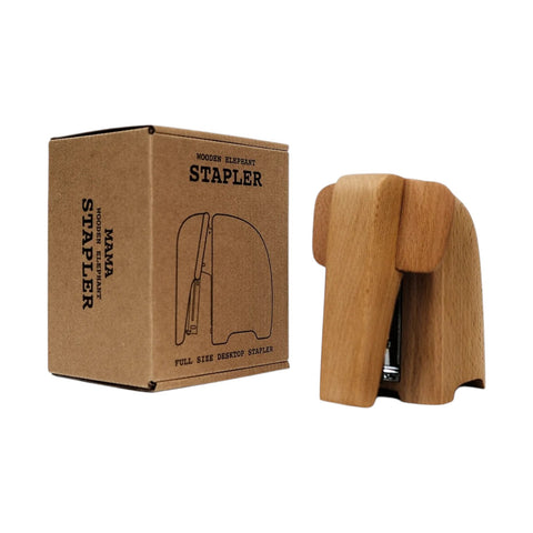 CUCITRICE LARGE ELEPHANT STAPLER IN LEGNO ART. SK STPLEPHANT1L SUCK
