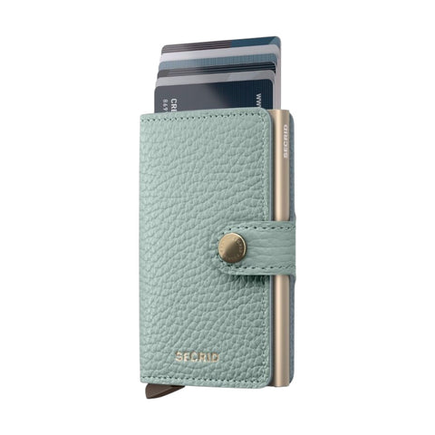 MINIWALLET SECRID PEBBLE SEA GREEN