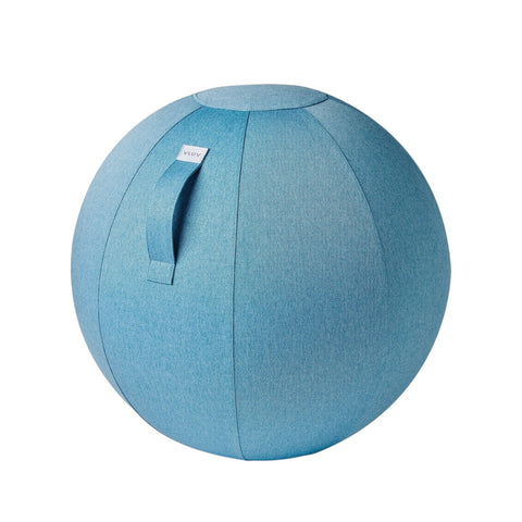 SGABELLO NEW LEIV FABRIC SEATING BALL DIAM. 60-65 ICE BLUE VLUV