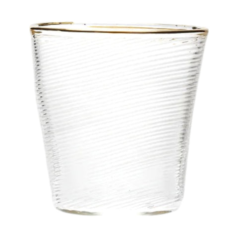 BICCHIERE IN VETRO CLASSIC ON ACID - MURANO Cm.8,8x7,1 h. 9,2 ART.11241 SELETTI