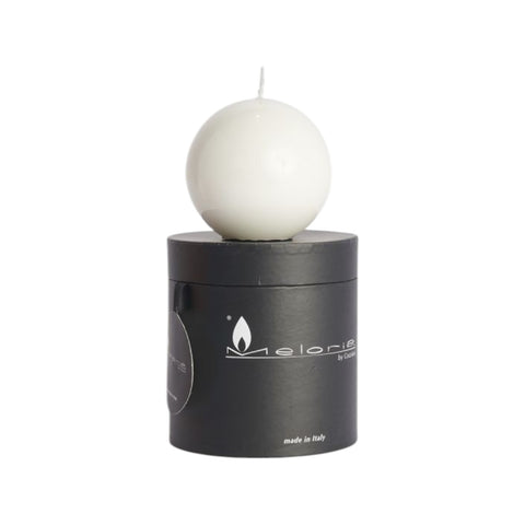 MES3CB CANDLE MELORIA GRAZIANI CLASSIC D. 150 MM. AVORIO/CREAM