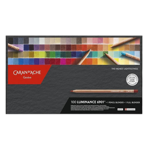 COLORI LUMINANCE ASSORTITI 100 PZ CARAN D'ACHE A6901800