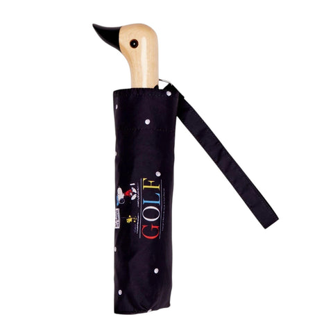 OMBRELLO PEANUTS GOLF BLACK ORIGINAL DUCKHEAD