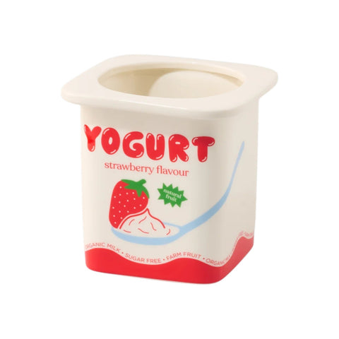 VASO YOGURT FRAGOLA BIANCO FLUID MARKET