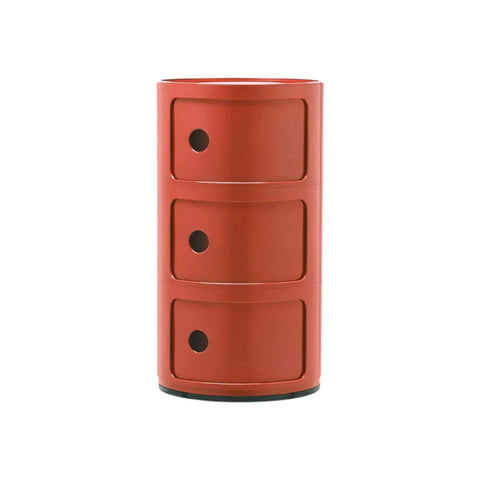 COMPONIBILE KARTELL 3 ELEMENTI AMBRA/ARANCIO  04967/AM