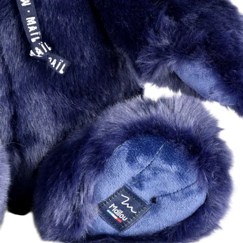 PELUCHE L'OURS MAILOU 35 CM M0256  MARINE