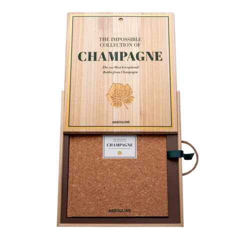 LIBRO THE IMPOSSIBLE COLLECTION OF CHAMPAGNE ASSOULINE