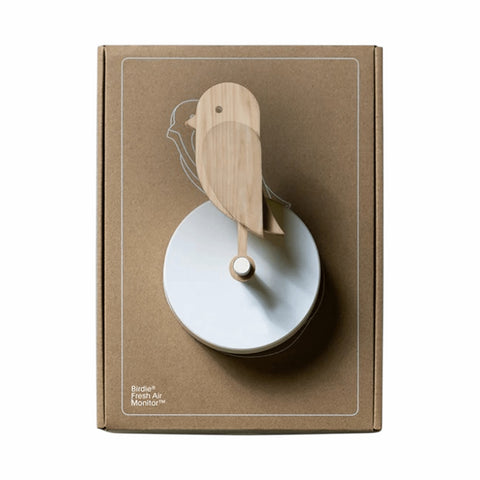 MISURATORE QUALITÀ DELL’ARIA 2.0 FRESH AIR MONITOR BI-M-B-2 WOOD BIRDIE