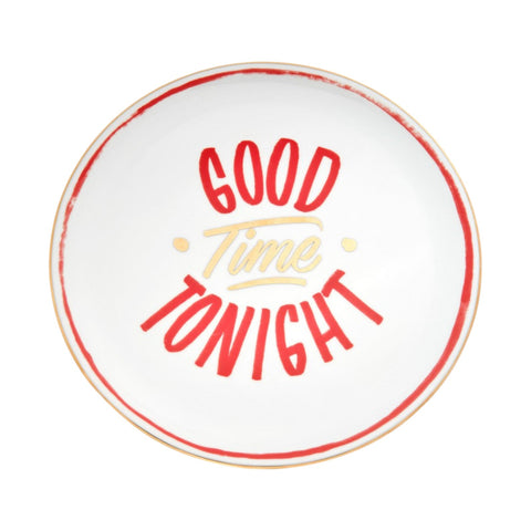 PIATTO PIZZA GOOD TIME TONIGHT D. 32 CM LGP01001 BITOSSI HOME