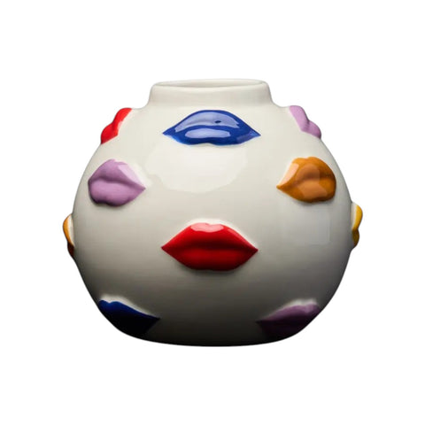 VASE MOUTH 12 CM MEHRFARBIG BLOGO DESIGN