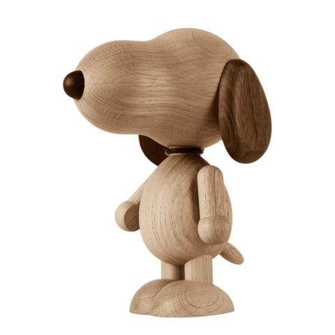 FIGURINA PEANUT SNOOPY SMOKED OAK 400114 LARGE BOYHOOD