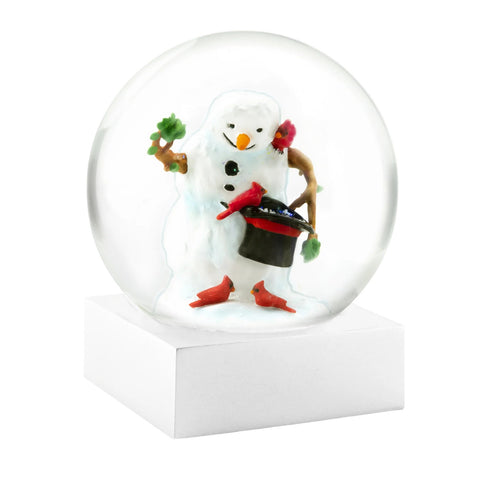 GLOBO DI NEVE SNOWMAN CARDINALS ART. CS342-SNMN COOL SNOW GLOBE