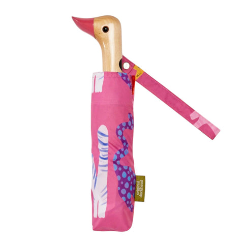 OMBRELLO ARTY CATS FUXIA DUCK HEAD