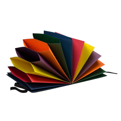 FOLDER FABRIANO MULTICOLORE NERO