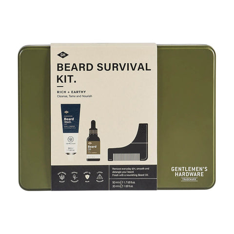 KIT BARBA BEARD SURVIVAL GENTLEMEN'S HARDWARE