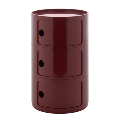 COMPONIBILE NEW BIG 3 PEZZI 04923/BO KARTELL BORDEAUX