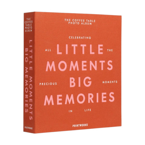 ALBUM FOTO LITTLE MOMENTS BIG MEMORIES ORANGE PW00732 PRINTWORKS