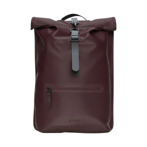 ZAINO ROLLTOP RUCKSACK W3 13320 RAINS DEPHT BORDEAUX