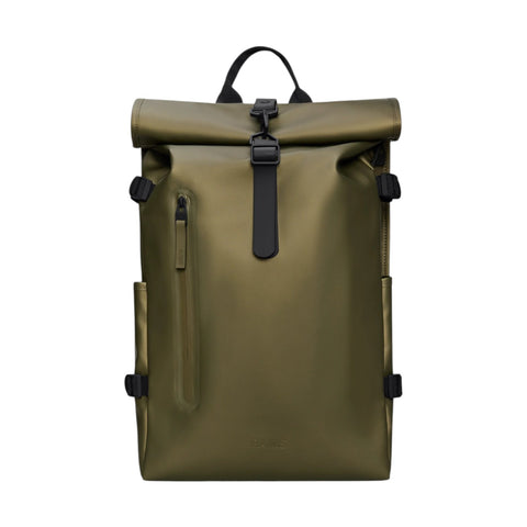 ROLLTOP LARGE W3 REVEL RUCKSACK ART. 14590 RAINS GRÜN