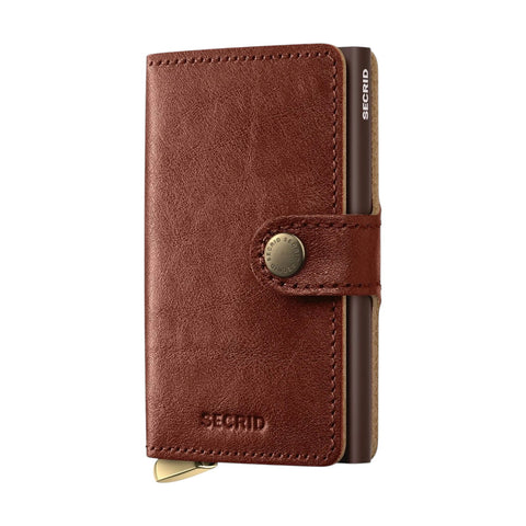 PORTAFOGLIO PREMIUM MINIWALLET BASCO MBC-WHISKEY SECRID