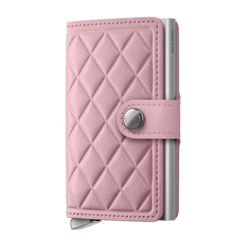 PORTAFOGLIO PREMIUM MINIWALLET EMBOSS DIAMOND SECRID ROSE PINK