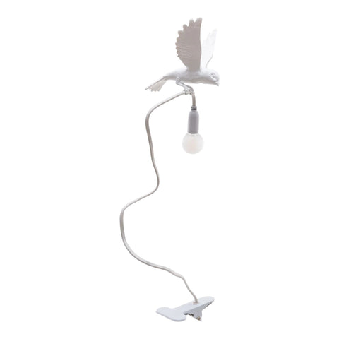 LAMPADA SPARROW LANDING ART15310 SELETTI WHITE